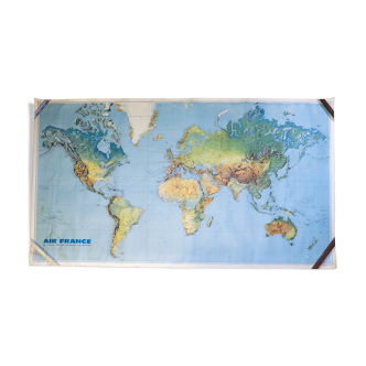 Carte du monde Air France