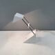 Vintage minimalist white telescopic adjustable lamp from Ikea Sweden 1991