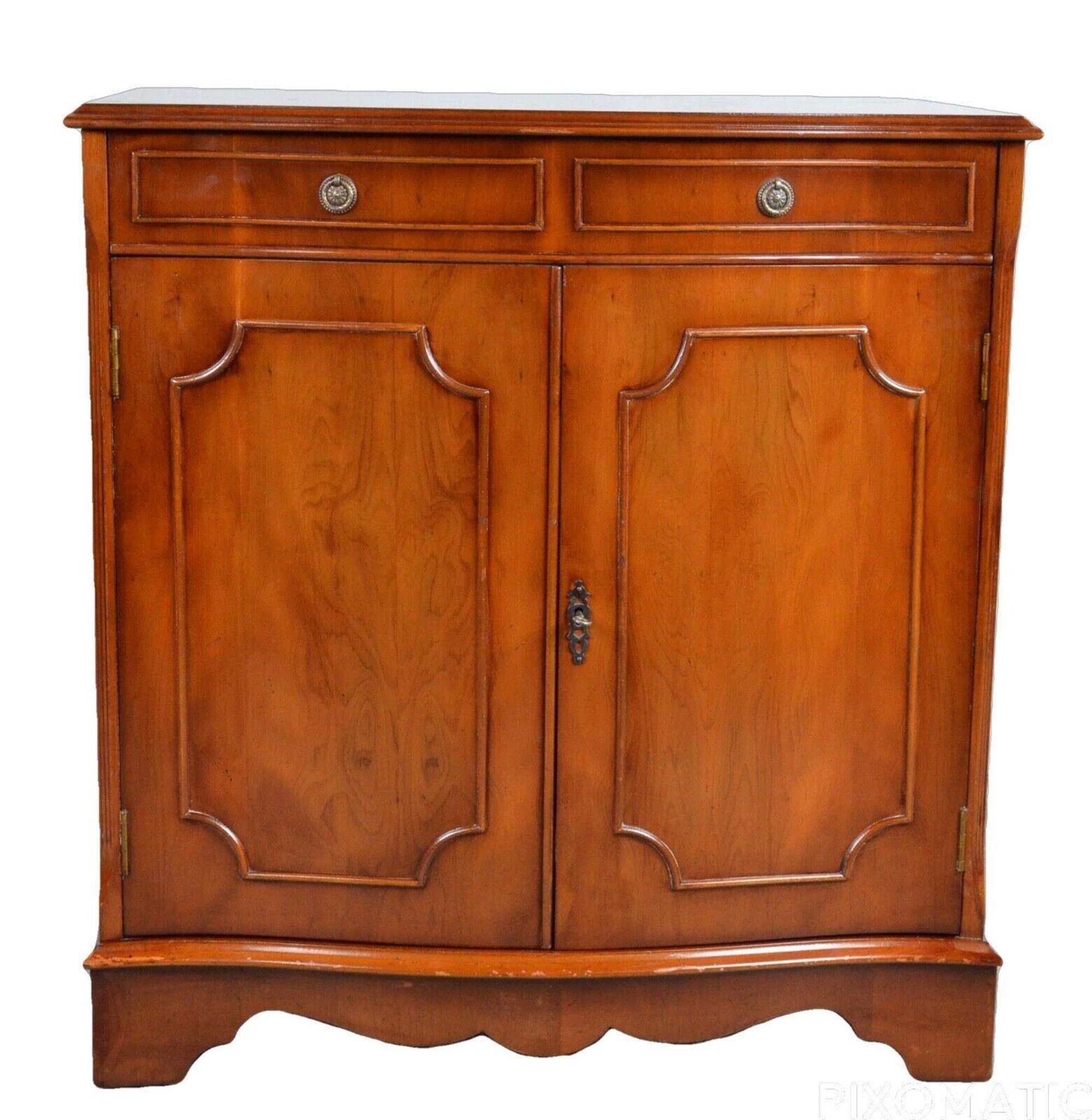 Vintage walnut TV cabinet