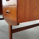 Teak desk, Danish design, 1970s, production: Denmark