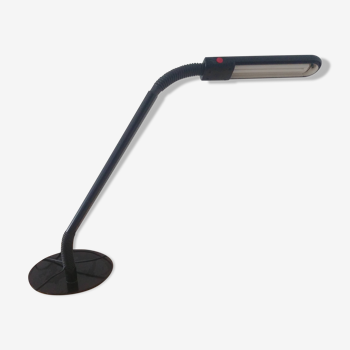 FRENCH DESK LAMP BLACK METAL MANADE, PHILIPPE MICHEL - 1980