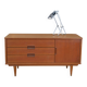 Small vintage teak low cabinet 1960