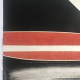 Pierre FICHET, Untitled, c. 1969. Embossed lithograph signed in pencil