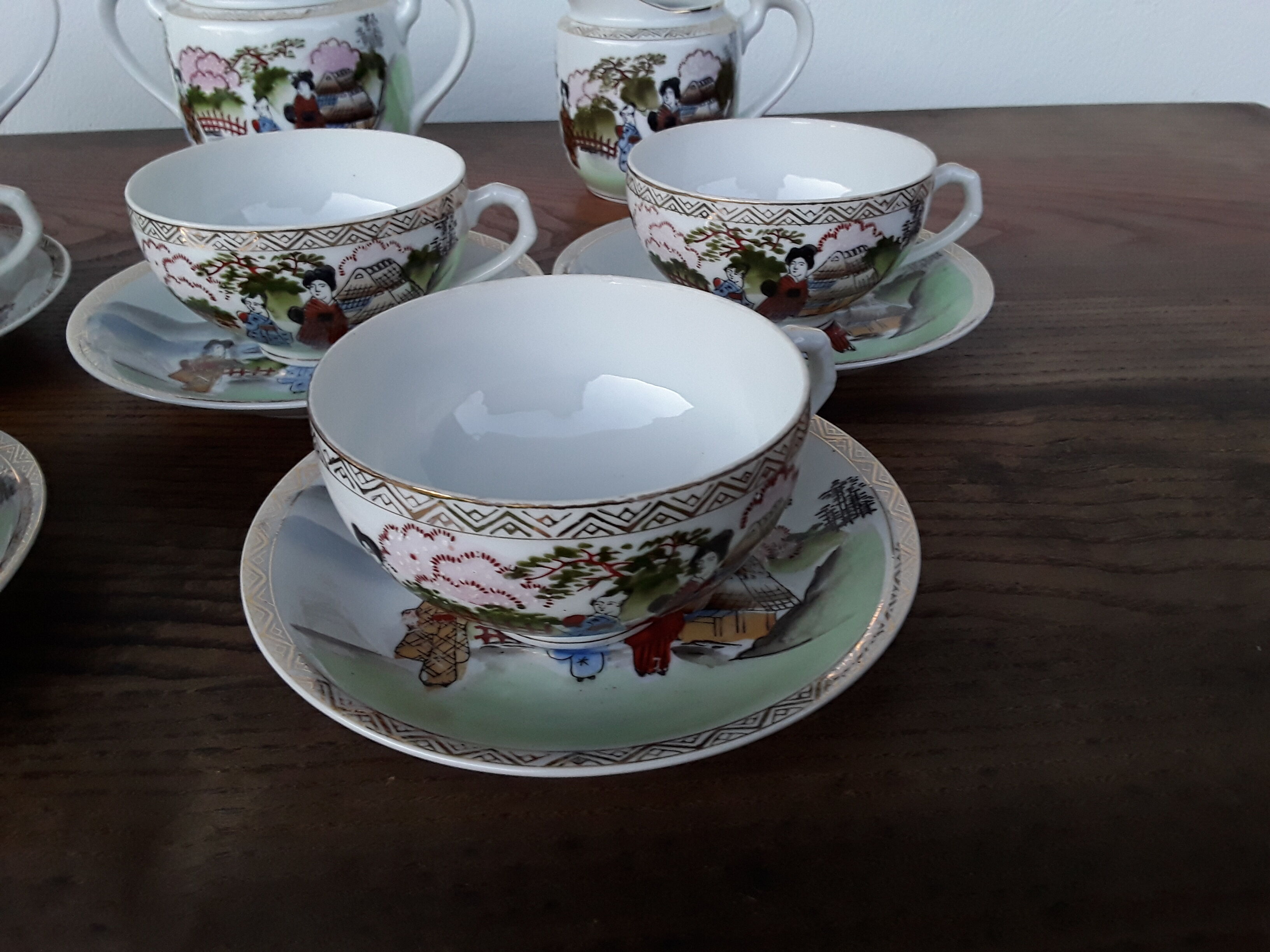 Japanese tea service