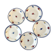 Set of 5 digoin dessert plates mary-Lou model