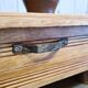 Buffet ancien en bois massif 2 portes et 2 tiroirs rénové