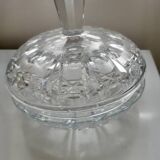 Bohemian crystal candy dish