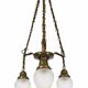 An Art Deco chandelier from the 1930s