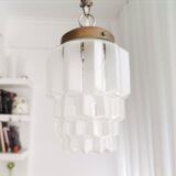 Vintage 1930s small Art Deco hanging lamp