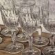 Verres pied cristal