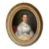 Portrait of an elegant woman