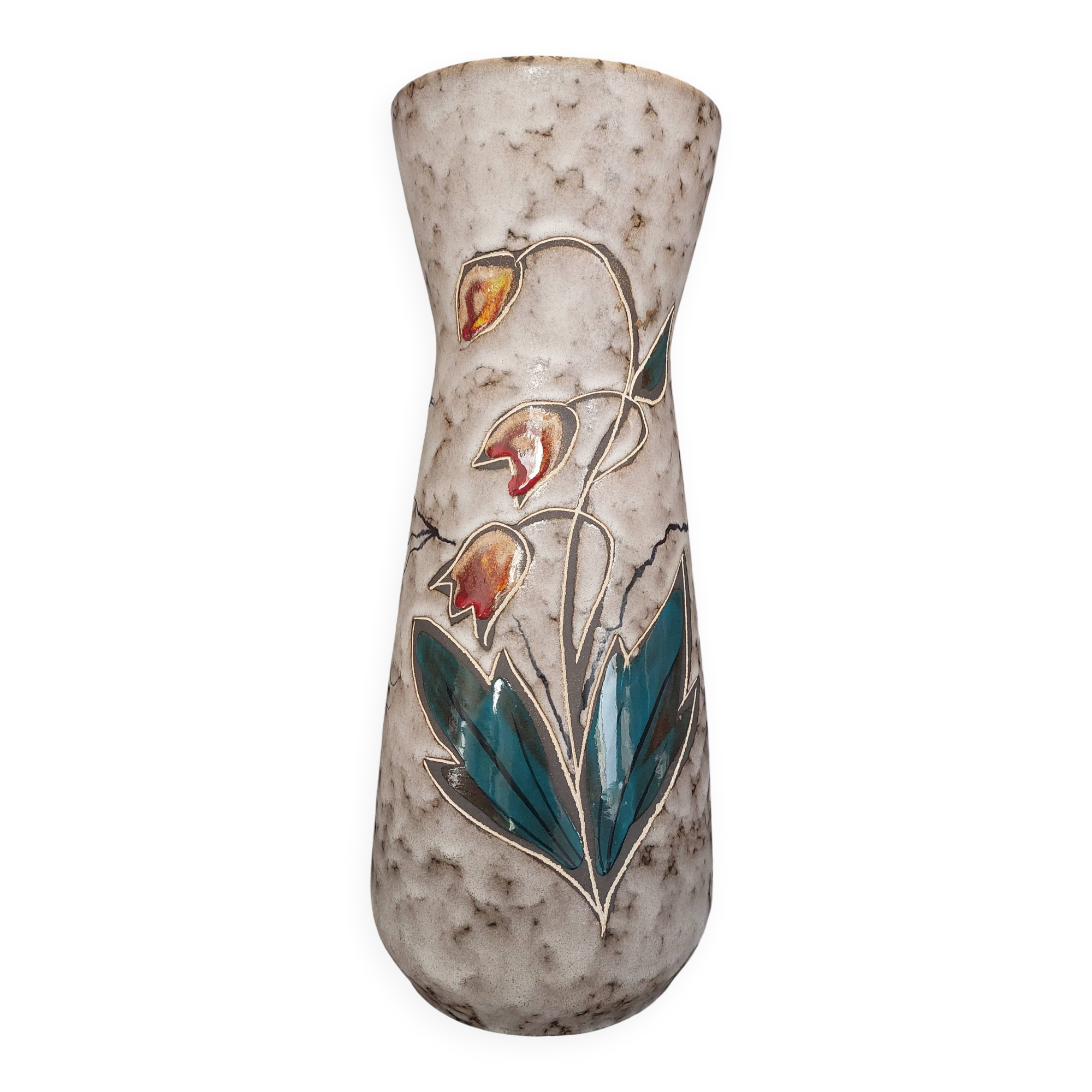 Vintage ceramic vase Germany West Germany 60s