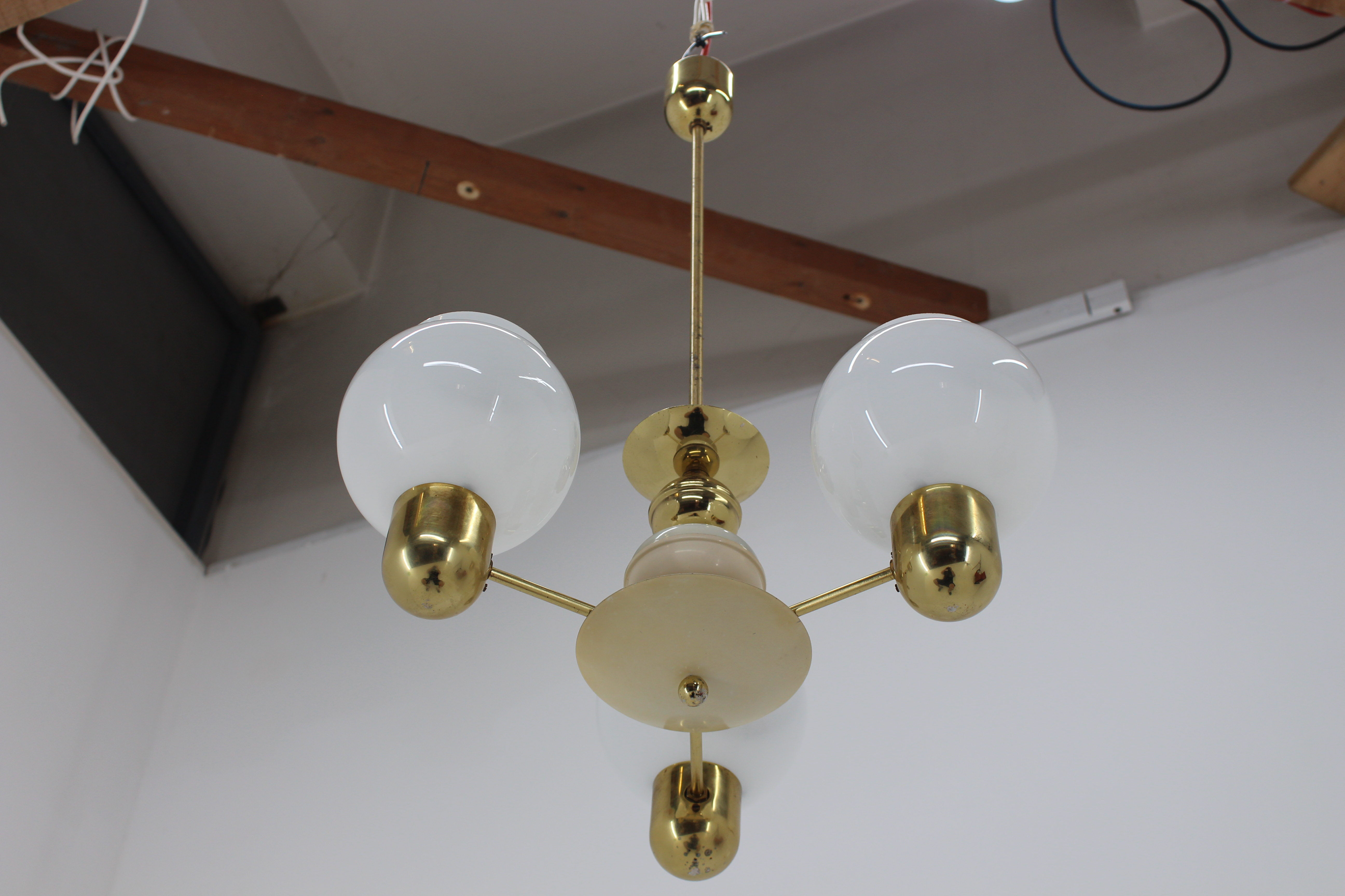 Chandelier by Kamenicky Senov 1960