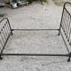 Cast iron and wrought iron bed 1950