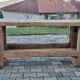 Oak carpenter's bench