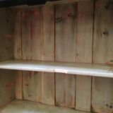 Parisian glazed buffet 2 bodies, vintage, art deco