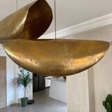 Brass chandelier