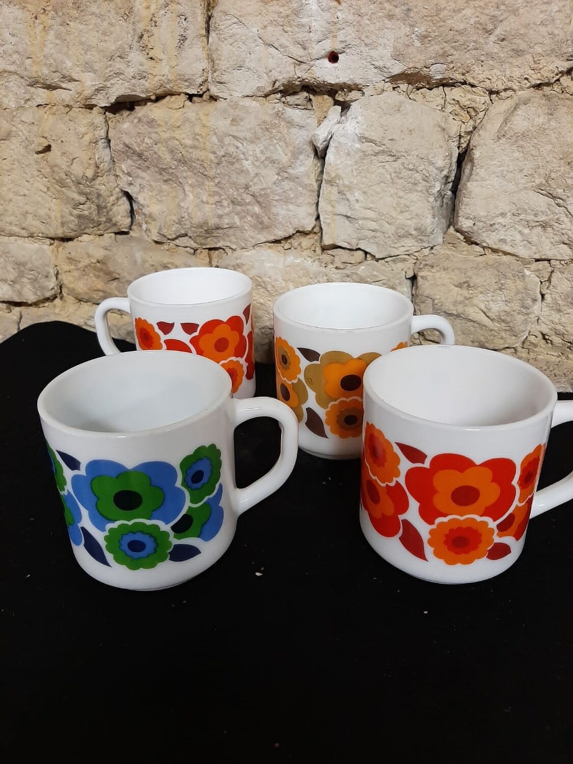 Vintage Arcopal Mugs