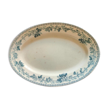 Iron Earth dish Creil Montereau