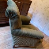 Antique toad armchair