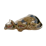 Brass cat