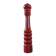 Giant vintage red lacquered wooden pepper mill