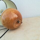 Wooden ball lamp