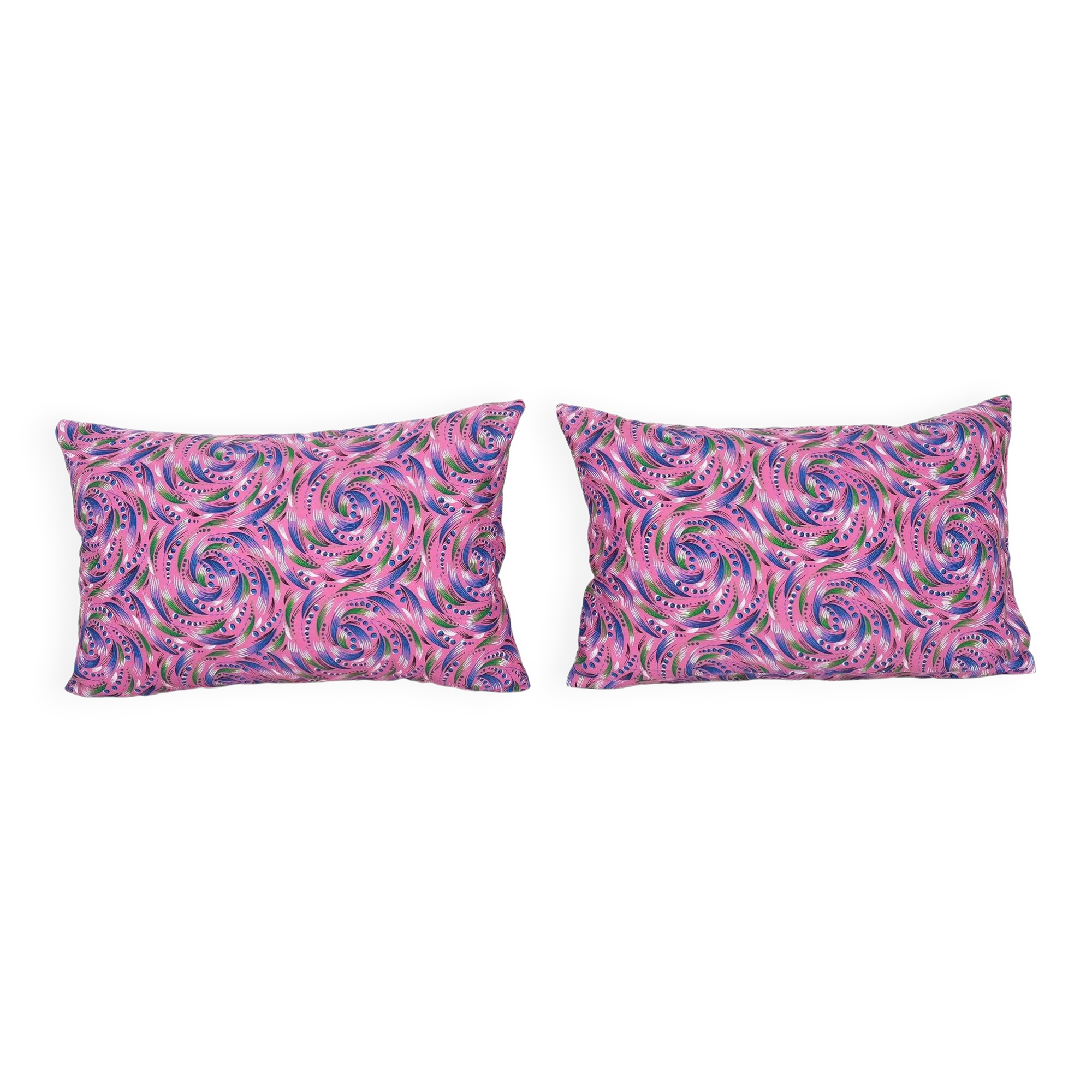 Set of 2 vintage Turkish cushion covers 58x38 cm