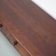 Vintage English Rustic Farmhouse Beech Side Table, 1950s