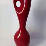 Vintage Eosin Vase • Porcelain • Fürtös György • Zsolnay • 1960