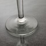 Set of 6 crystal wine glasses