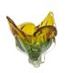 Vase by J. Hospodka for Chribska Glassworks, Former Czechoslovakia, 1960s