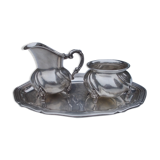 3-piece set of versilbert silver metal