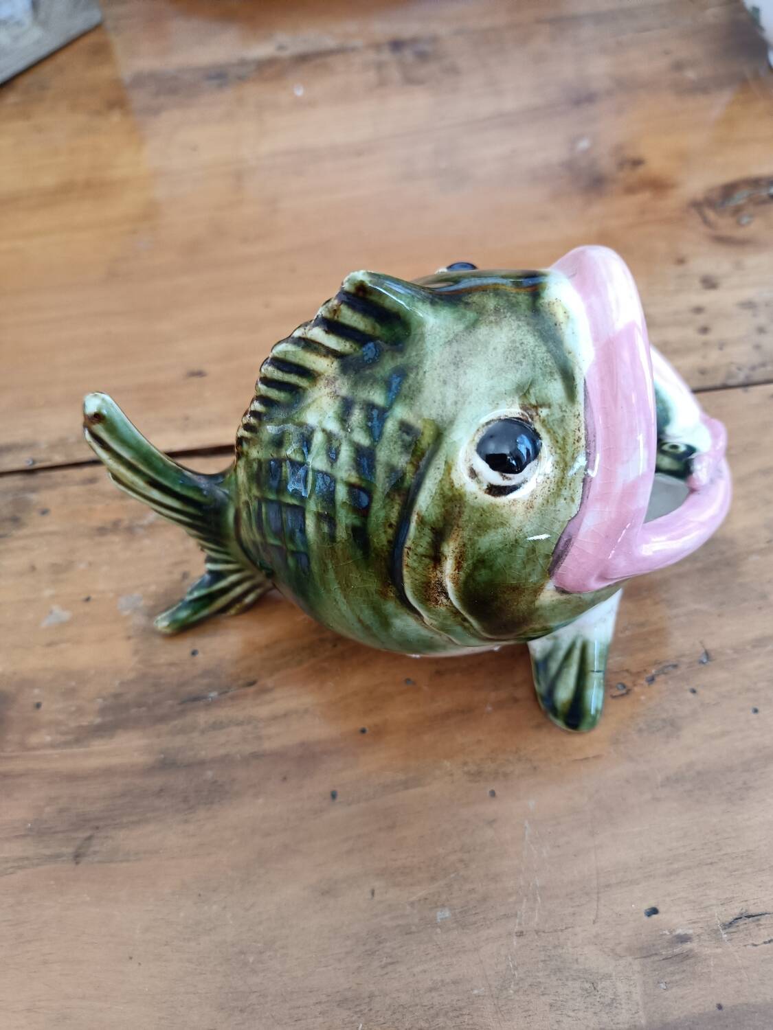 Poisson en barbotine