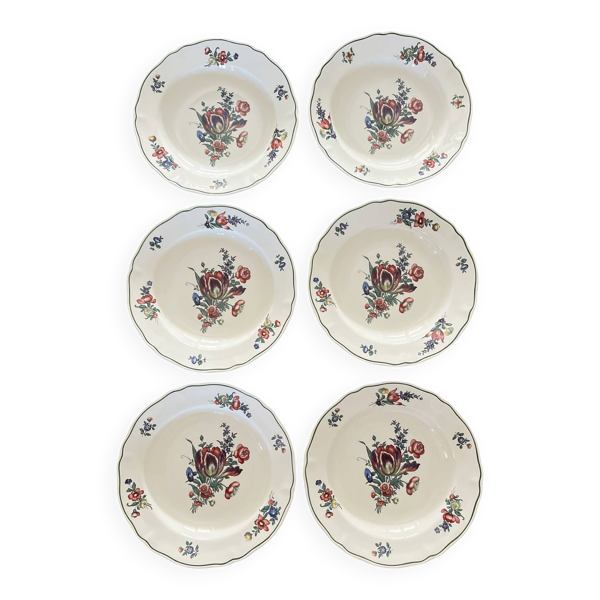 6 assiettes creuses Villeroy & Boch Alt Strasburg