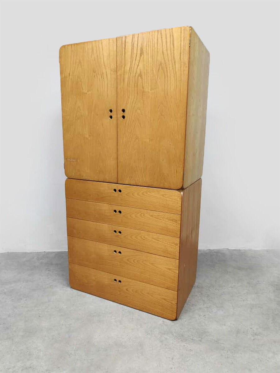 Commode, armoire modulable vintage 'Samara' Derk Jan de Vries