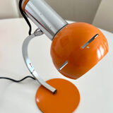 Targetti lamp vintage 1960s space age orange chrome