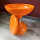 Orange diabolo stool from the 70s
