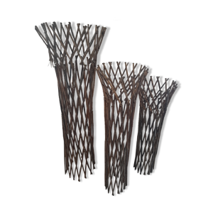 Lot de 3 décorations de jardin