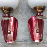 Pair of wall lights from the 1950s/1960s