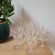 Lot de 7 verres à vin Baccarat Côte d'Azur