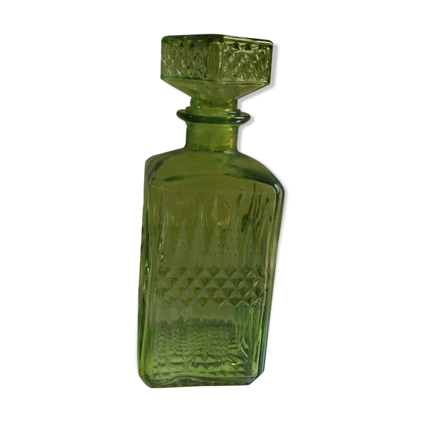 Carafe verte vintage