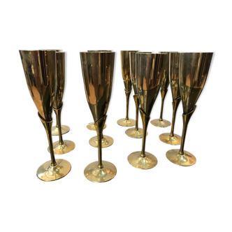 Champagne flutes Maison Romeo