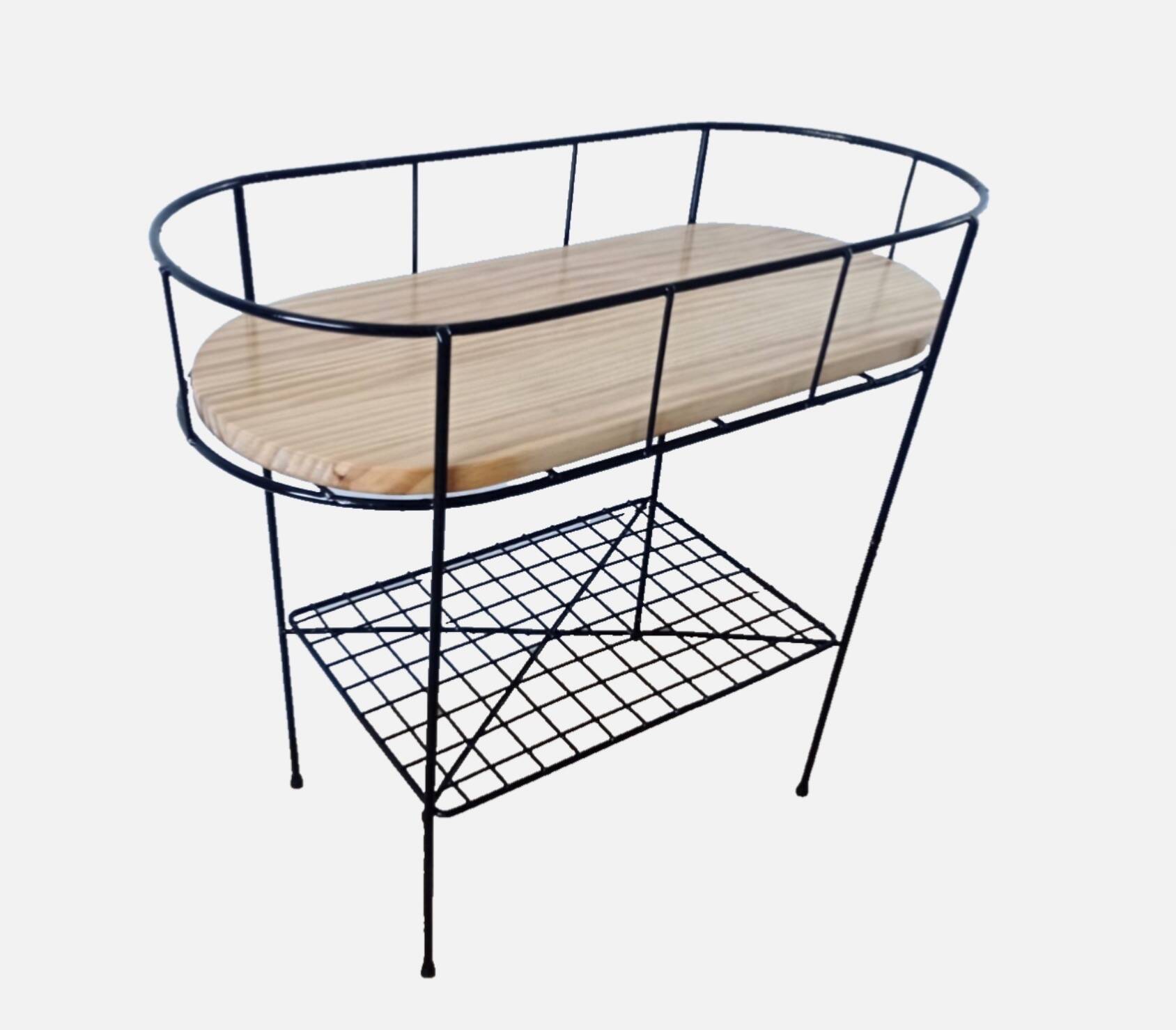 Vintage Flower Table, Planter, IKEA Sweden 1950s, H58cm x W53 cm x D27cm