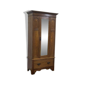 Penderie anglaise 1 porte - tiroir