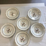 6 Gien Tokyo dinner plates