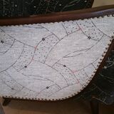 1/2 very beautiful original chairs from the 1950s wings of bald mice