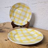 Moulin des Loups & Hamage plate - tablecloth model