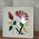 Glazed ceramic trivet Longwy – French manufacture