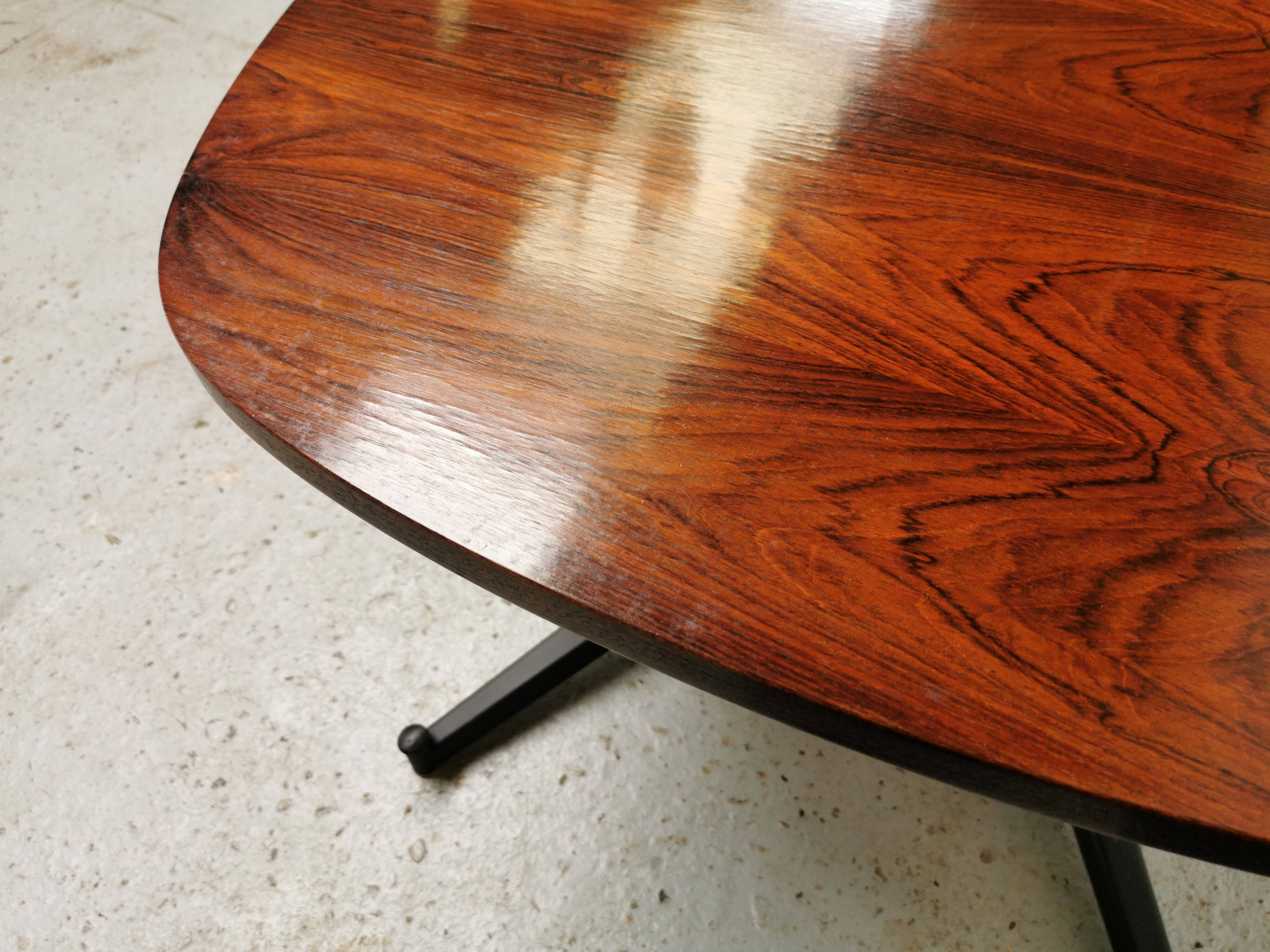 Table basse vintage relevable transformable scandinave